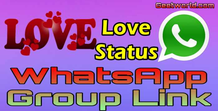 My Love Status WhatsApp Group Link